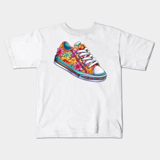 90s Retro Sneakers #3 Kids T-Shirt
